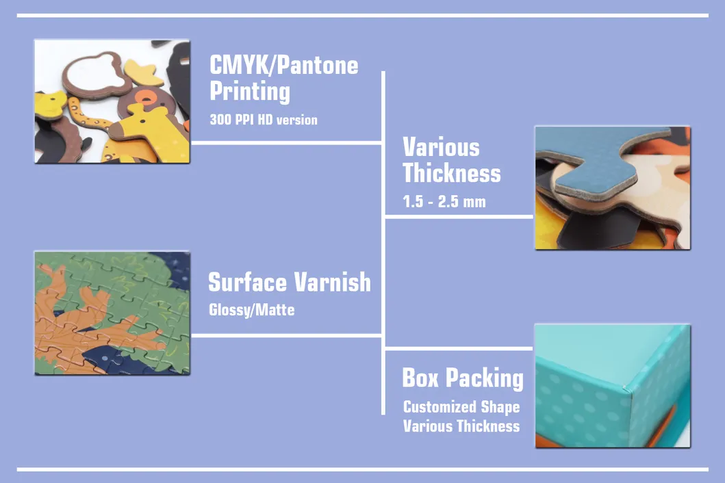 1000PCS Human Jigsaw Puzzle. Size/Logo/Materials Can Be Customized, Fsc Certified Jigsaw Puzzles.