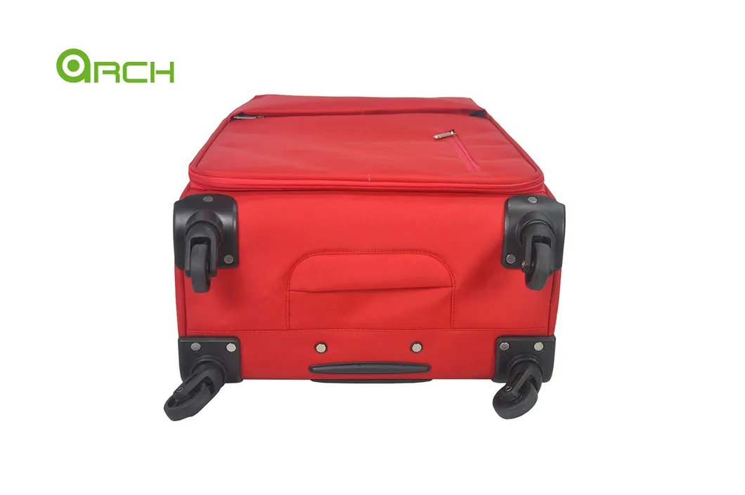 20" 24" 28" 3PCS Set Trolley Case Light Weight Luggage with Two Front Pockets and 4 Spinner Wheels