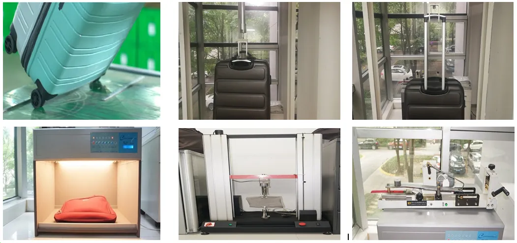 20" 24" 28" 3PCS Set Trolley Case Light Weight Luggage with Two Front Pockets and 4 Spinner Wheels