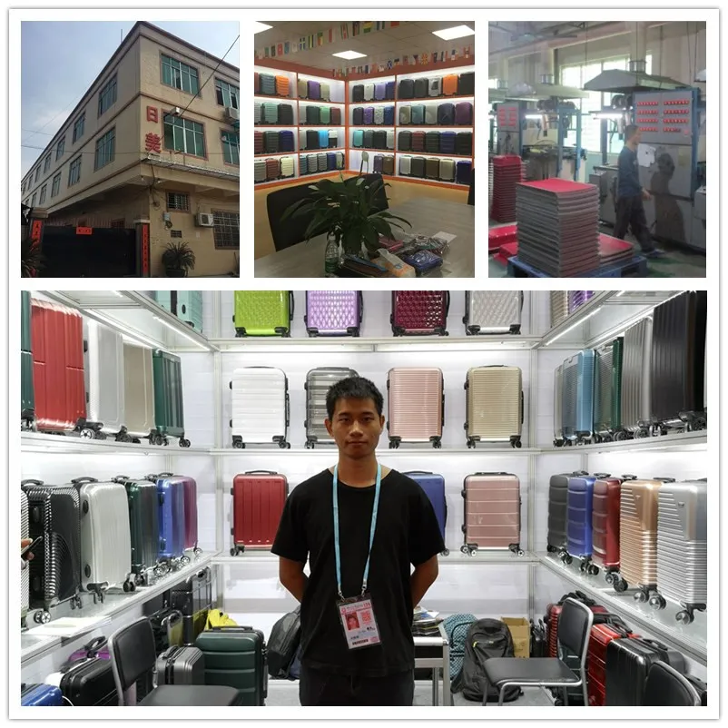 2020 Factory High Quality ABS Fashion Hars Side Travel Trolley Luggage