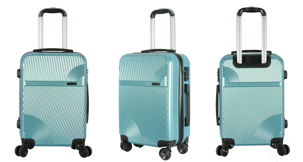 2020 New Design Supermarket Online ABS Hard Shell Suitcase Travel Bags Trolley Luggage Sets