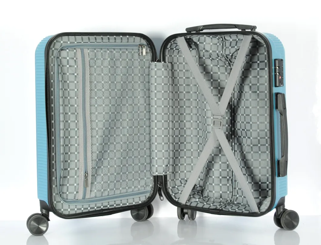2020 New Design Supermarket Online ABS Hard Shell Suitcase Travel Bags Trolley Luggage Sets
