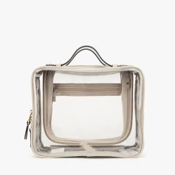 Here are some features and considerations when choosing a clear makeup bag