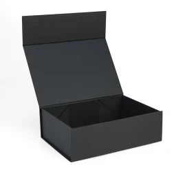 Here's how you can assemble a stylish black gift box