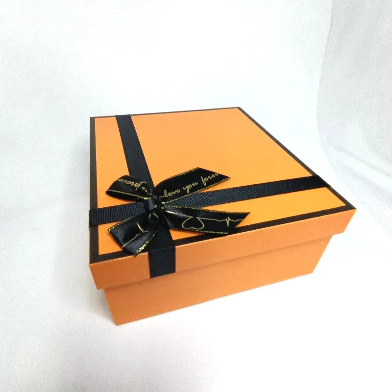 250GSM Paper Box Black Luxury Paper Box with Logo Printing