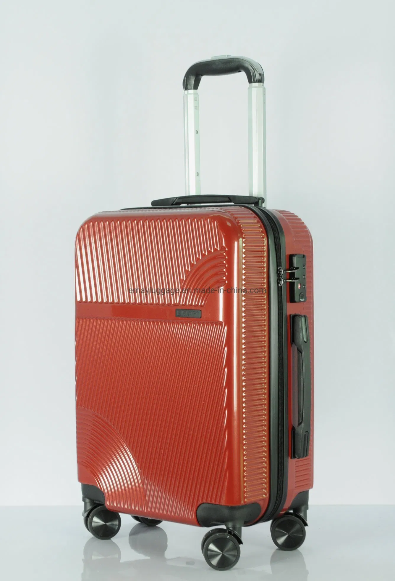 4 Wheels ABS Luggage Trolley Bags for Men Woman Children