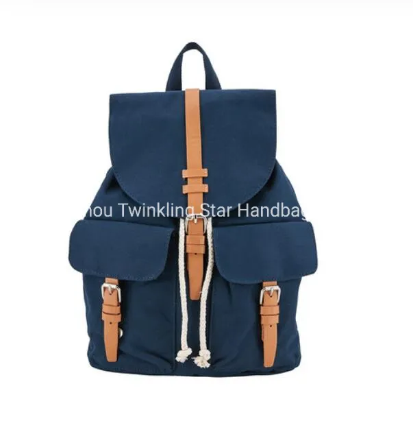 Best Sell Oxford Fabric Outdoor College Bag Urban Casual Unique Schoolbag Drawstring Backpack