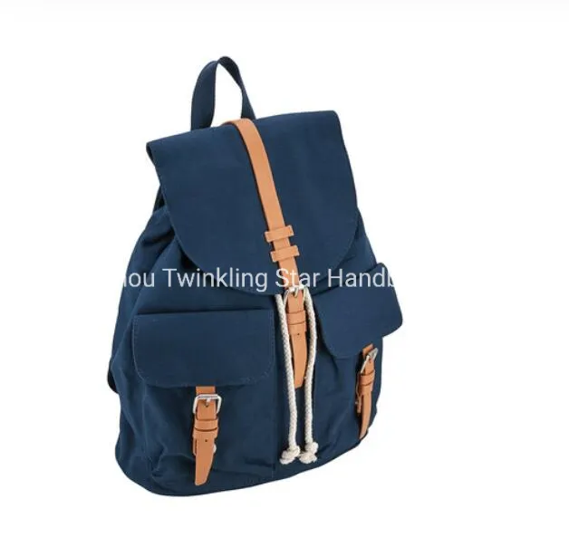 Best Sell Oxford Fabric Outdoor College Bag Urban Casual Unique Schoolbag Drawstring Backpack