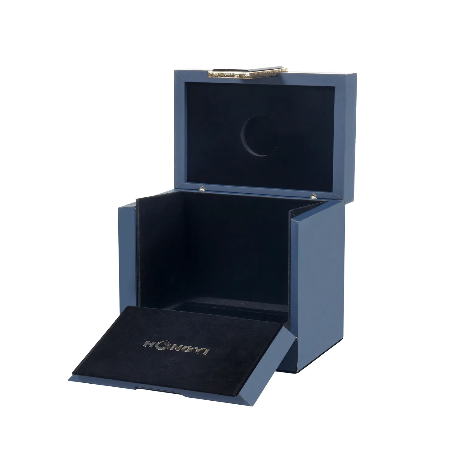 Blue Unique Perfume Box Designed by Hongyi