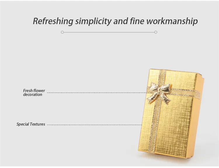 BSCI Disney Certified Factory Custom Ring Ear Ding Necklace Jewelry Box Paper Box