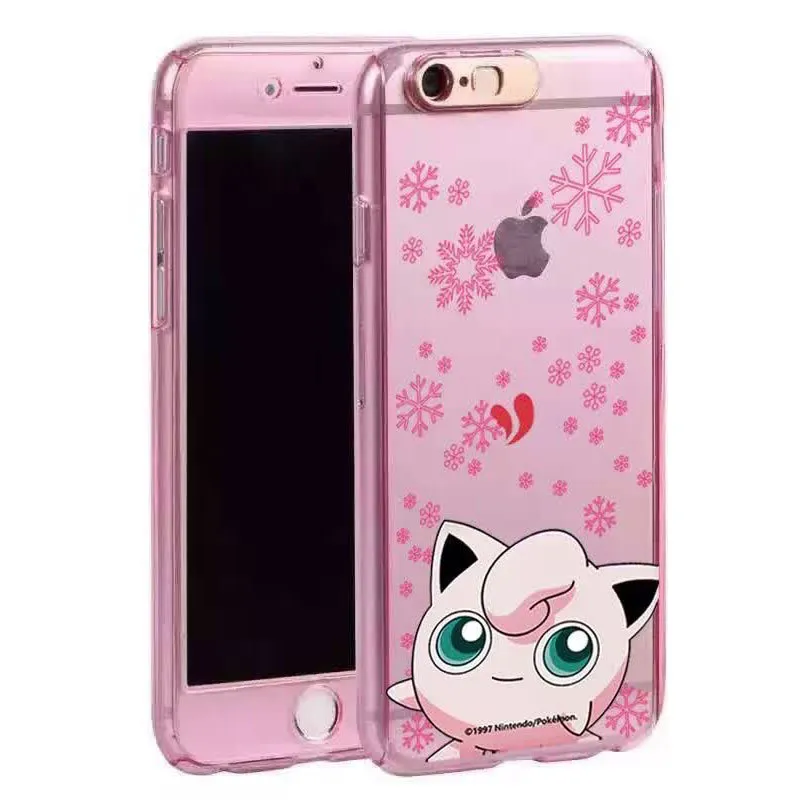 Cartoon TPU 2in1 Front & Back Pokemon Go Phone Case