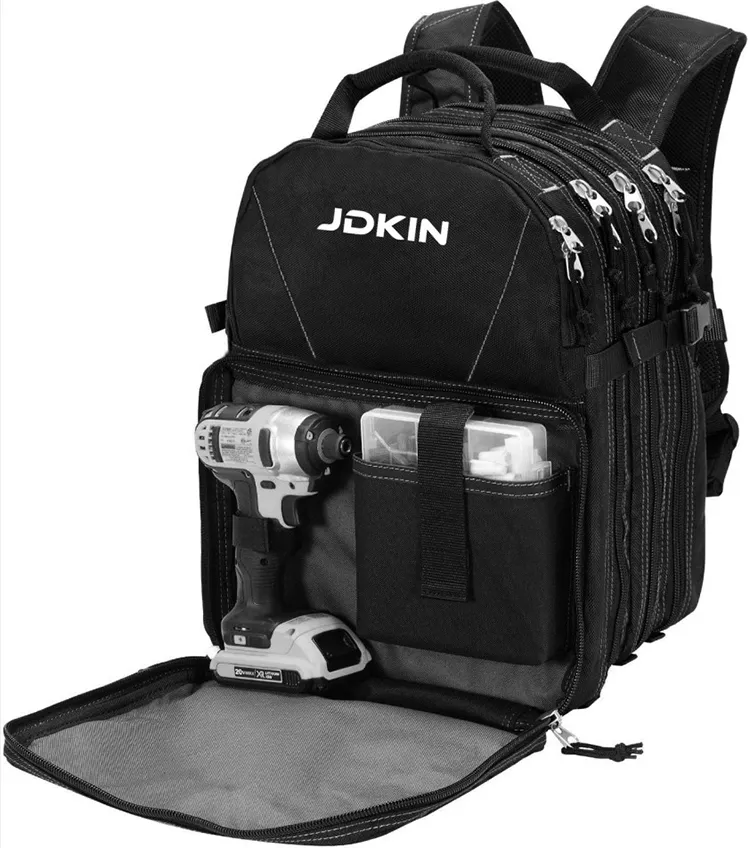 China Soft Quality Durable High Strength Heavy Duty Oxford Fabric Work Tool Bag Backpack with Handle