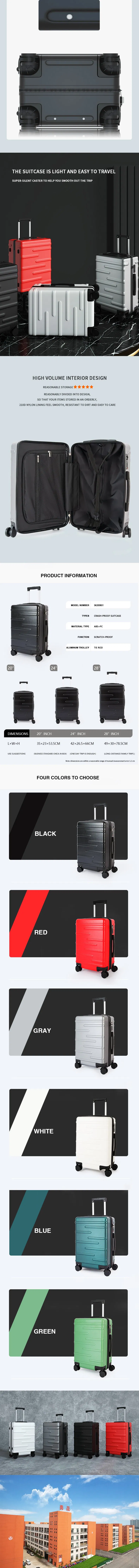 Competitive Price Lightweight Luggage Sets Suitcases