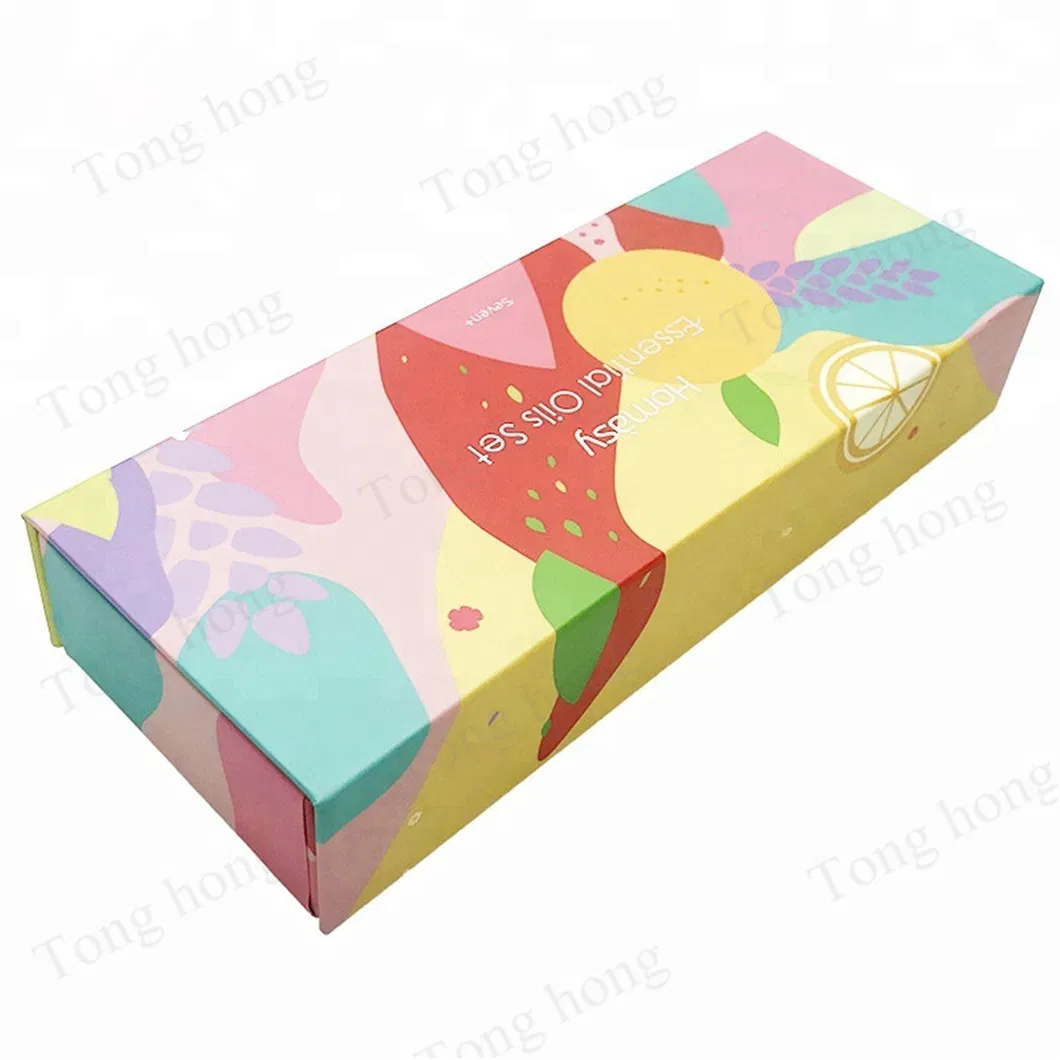 Custom Cardboard Gift Packing Magnetic Closure Gift Paper Attar Box