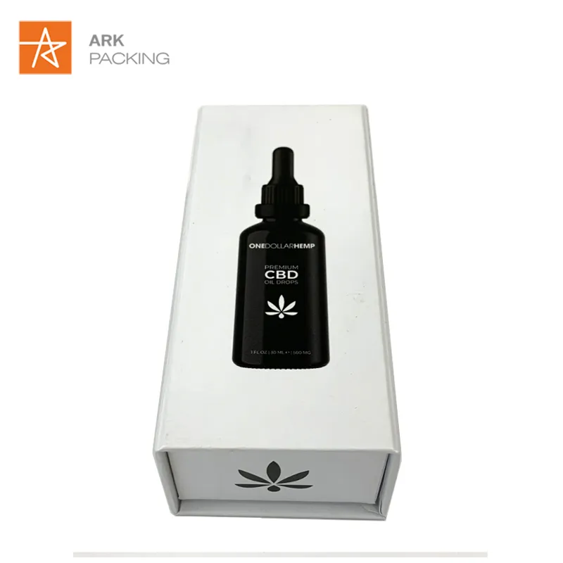 Custom Cosmetic Glass Bottles Paper Boxes Packaging Attar Essential Oil Nail Polish Book Magnetic Gift Box with Foam Insert
