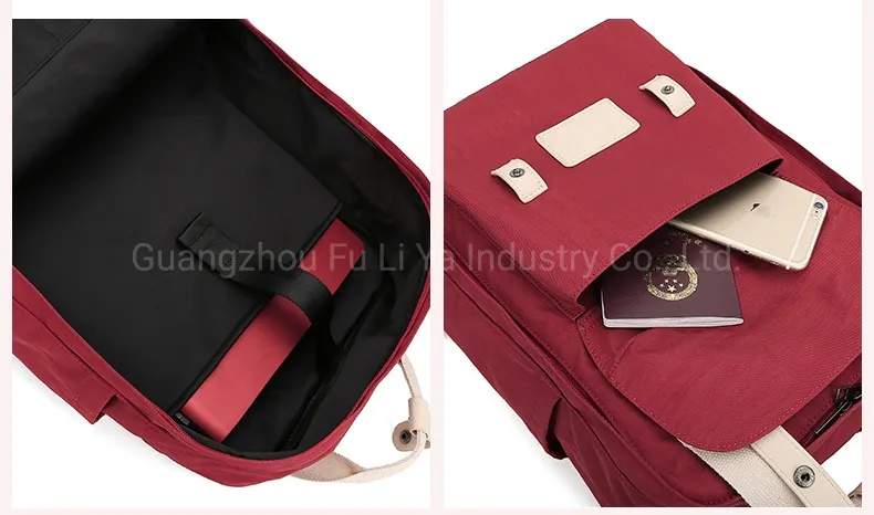 Custom Full Set School Backpack Lunch Box Pencil Case Laptop Schoolbag High School Teenager