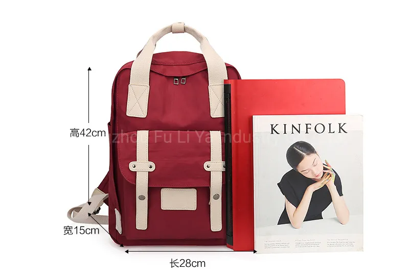 Custom Full Set School Backpack Lunch Box Pencil Case Laptop Schoolbag High School Teenager