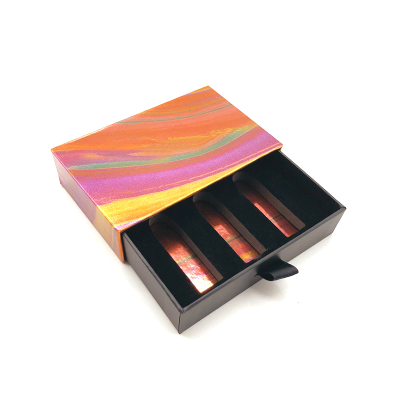 Custom Gold Hot Logo Essential Oil Gift Packaging Paper Box