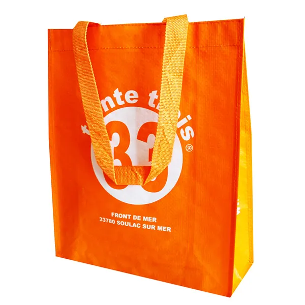 Custom Laminated Pet/RPET Shopper Bag