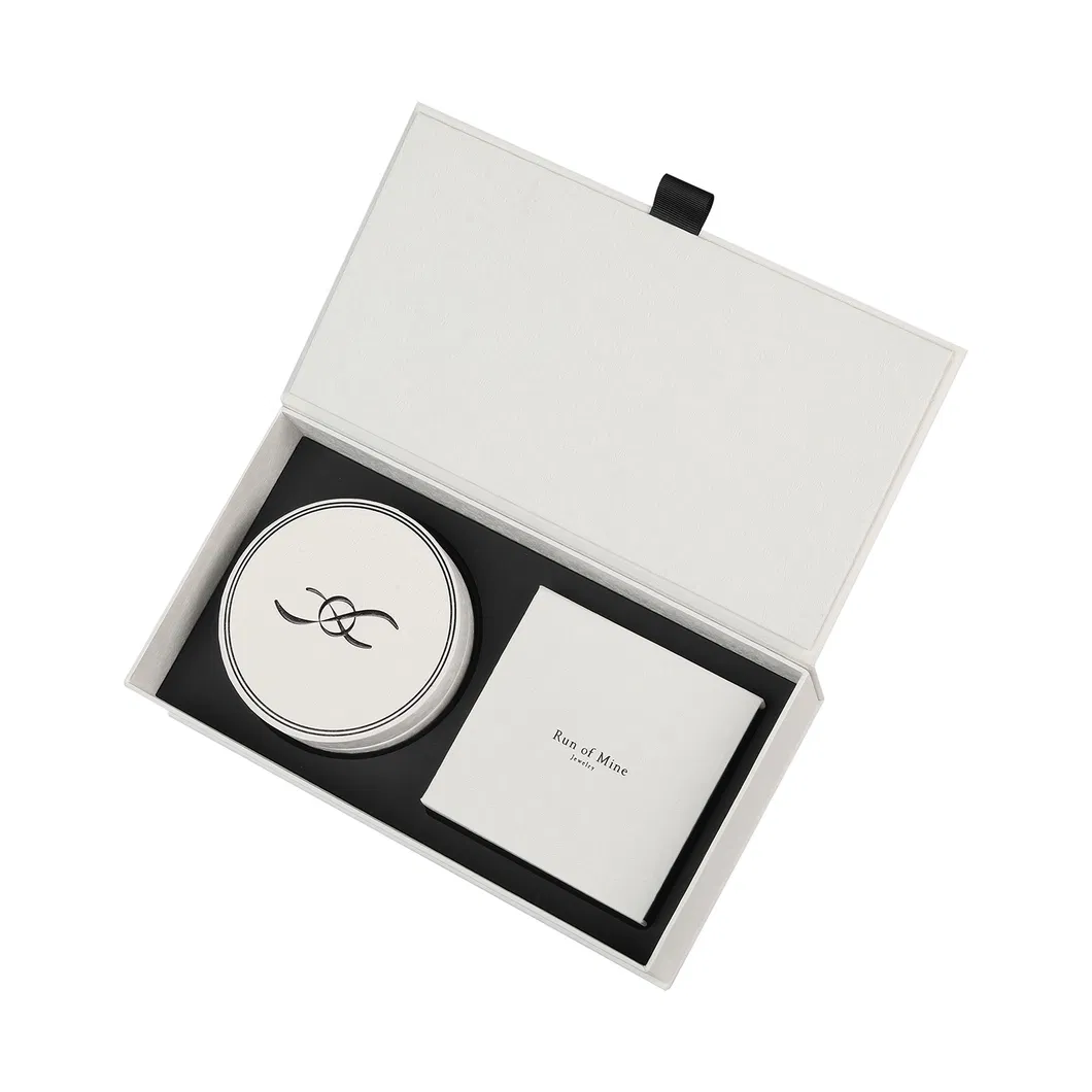 Custom Luxury Recycled Unique Magnetic Closures Ribbon Printing Logo Holographic Folding Packaging Paper Gift Boxes