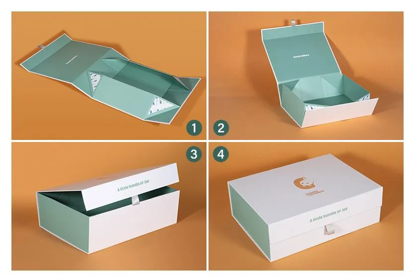 Custom Luxury Red Golden Black Cardboard Packaging Truffle Chocolate Gift Box Folding with Magnetic Colse