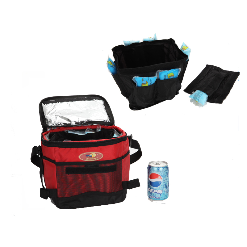 Custom Outdoor Mini Capacity 600d Waterproof Picnic Insulated Lunch Cooler Bag