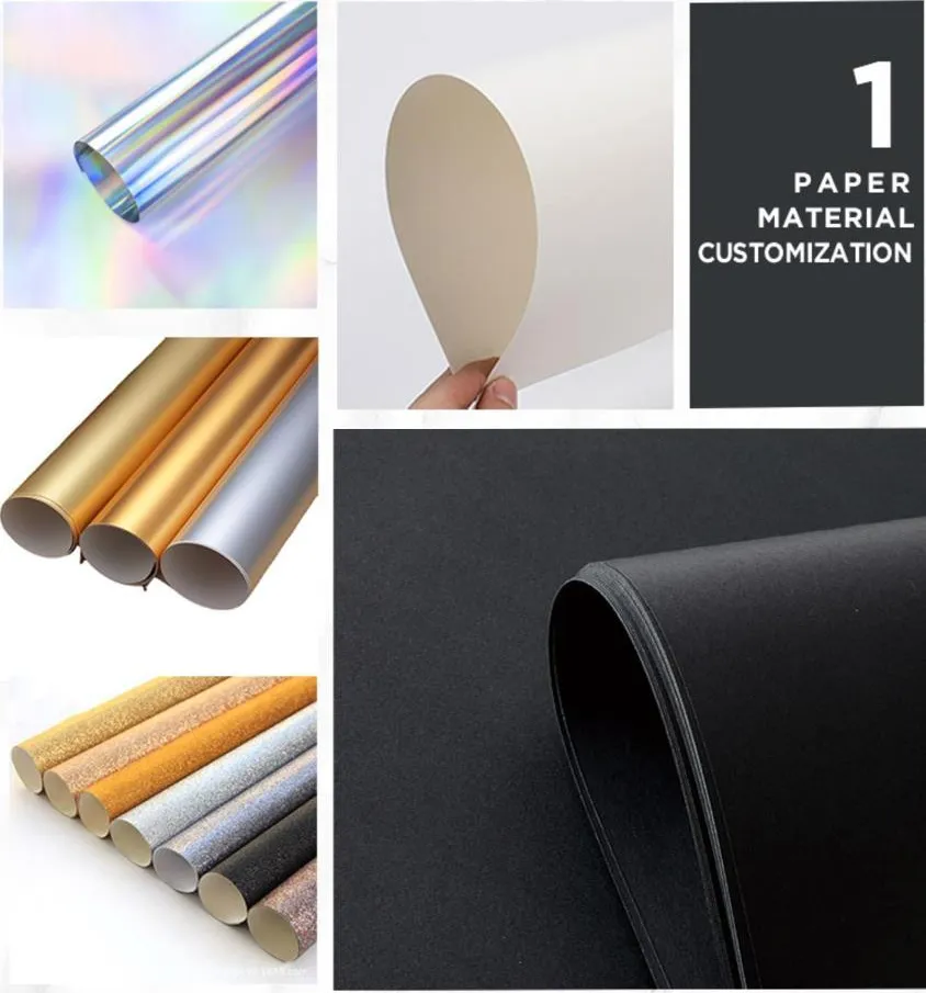 Custom Paper Handle Rigid Paper Foldable Gift Shoes and Food Take Away Packaging Box