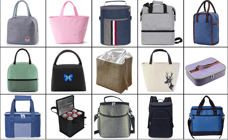 Custom Portable Leakproof Thermal Aluminum Foil Food Carry Lunch Bag Convertible Unisex Daily Work School Soft Insulated Cooler Bag Backpack
