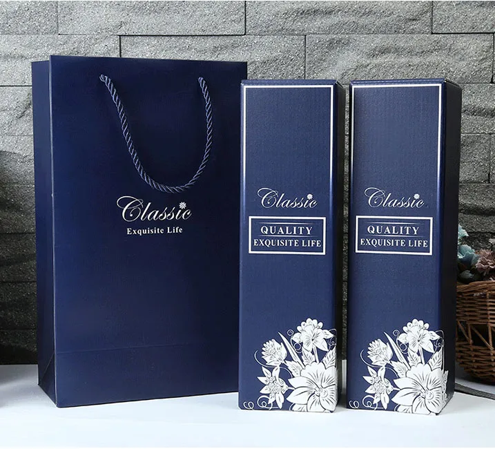 Custom Wholesale Wine Liquor Packing Carton Packaging Brandy Whiskey Vodka Champagne Gin Vermouth Rum Vermouth Liqueur Cardboard Package Paper Gift Box