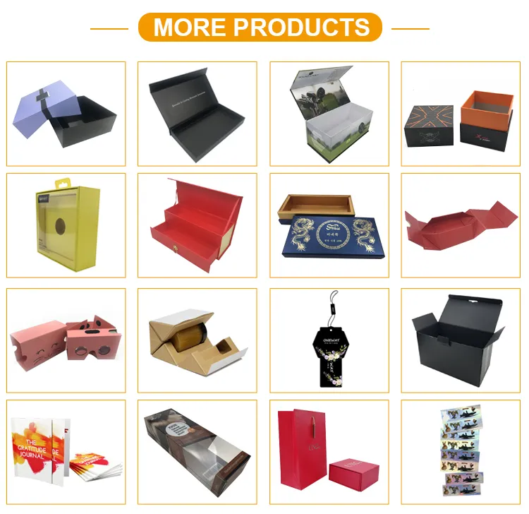 Customized Logo Embossed UV Black Magnetic Closure Packaging Gift Box