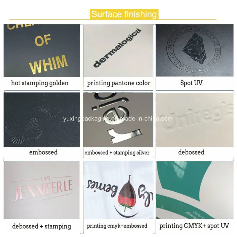 Customized Logo Luxury Cosmetic Perfume Paper Book Shape Box