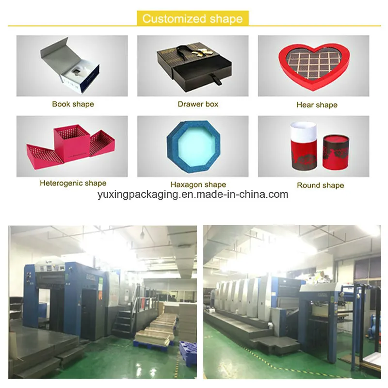 Customized Logo Luxury Cosmetic Perfume Paper Book Shape Box