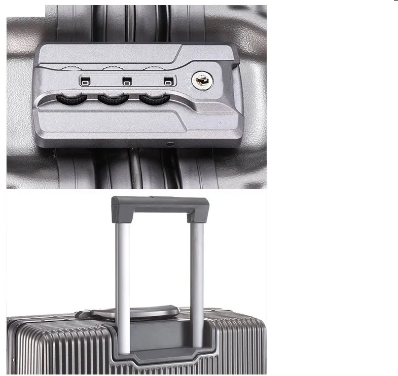 Customized Logo Student Luggage Suitcase ABS Wear-Resistant Trolley Case Universal Wheel Password Box