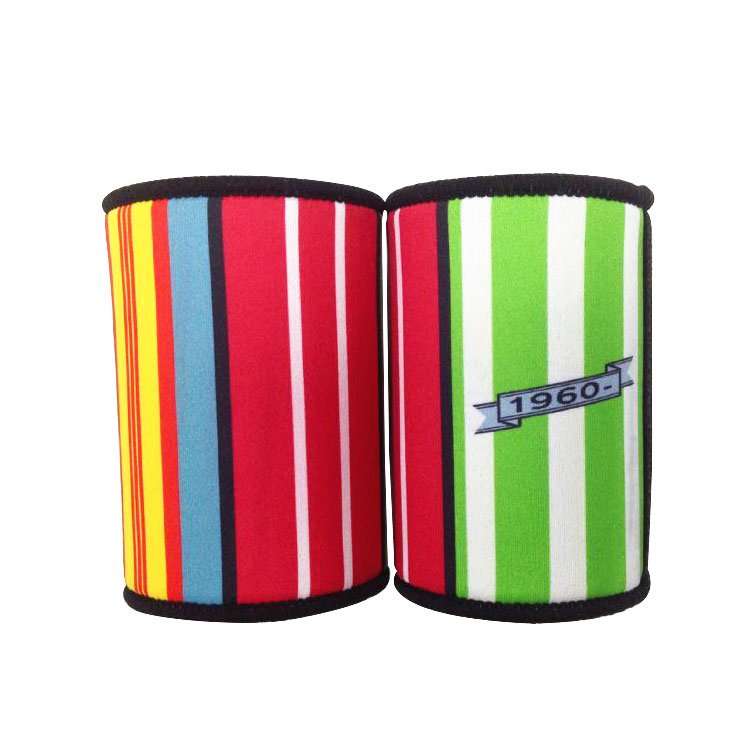 Design Beer Bottle Cooler Coozy Drink Neoprene Sublimation Can Coozies Blank Slim Slap for Cans Cooler Insulated Custom Logo