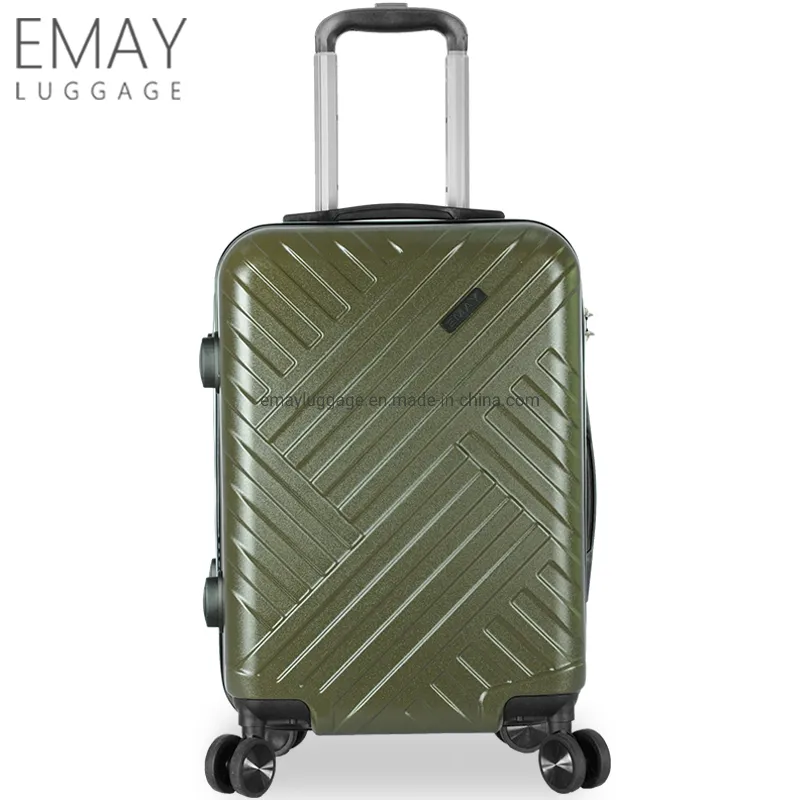 Dongguan New Design Businese Carry on ABS 3PCS Hard Luggage Travel Suitcase Set