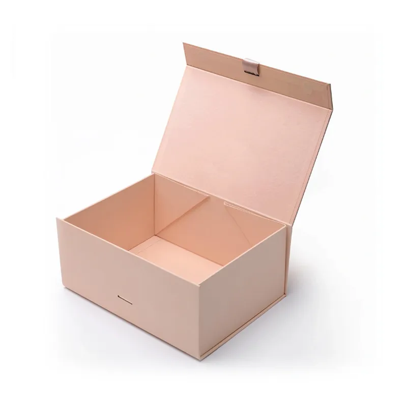 Factory Custom Printed Cardboard Carton Gift Magnetic Packaging Paper Folding Boxes with Ribbon Jewelry Cosmetics Perfume
