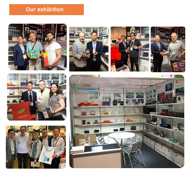 Factory Custom Printed Cardboard Carton Gift Magnetic Packaging Paper Folding Boxes with Ribbon Jewelry Cosmetics Perfume