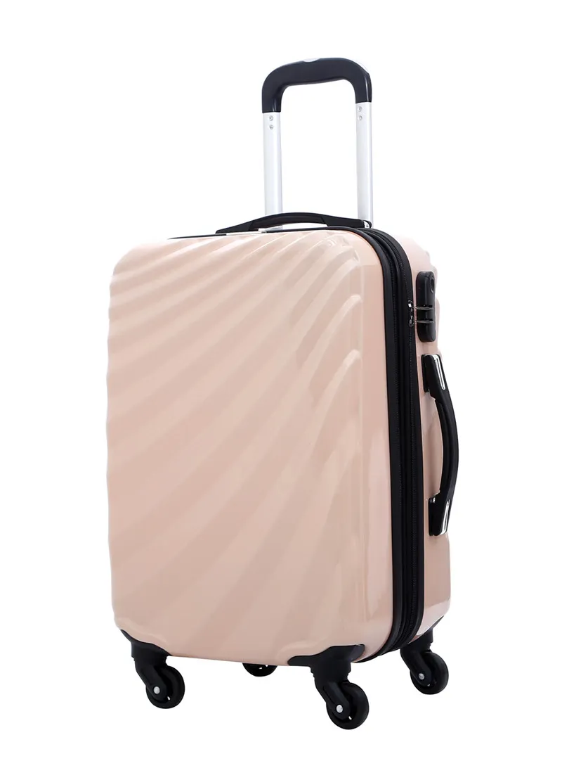 Fashion Boarding Box Women Trolley Travel Bag Student Rolling Luggage (XHP109)