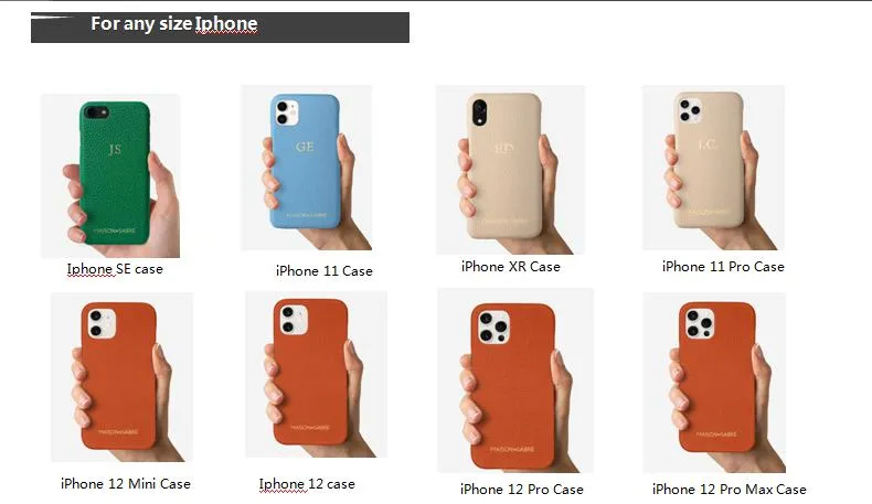 Fashion Trend iPhone Leather Case Custom Hot Sale
