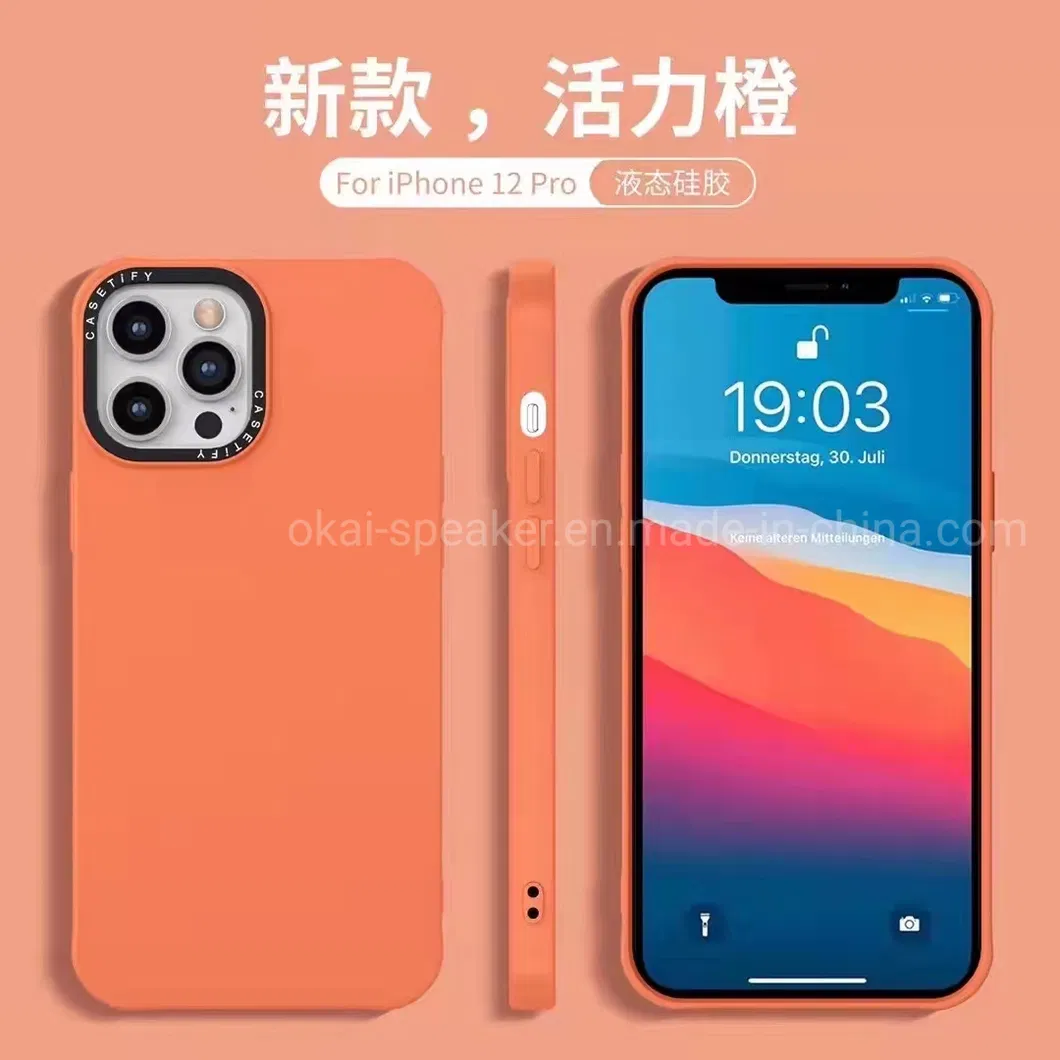 Fashion Trend Original Touch Smooth Mobile Phone Case for iPhone 13