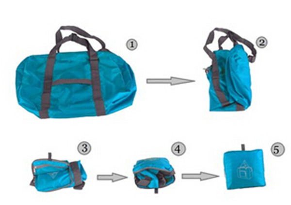 Foldable Duffle Luggage Packing Bag Large Capacity