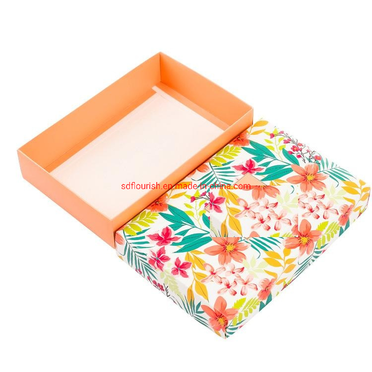 Foldable Green Color White Card Macaroon Dessert Packaging Window Box