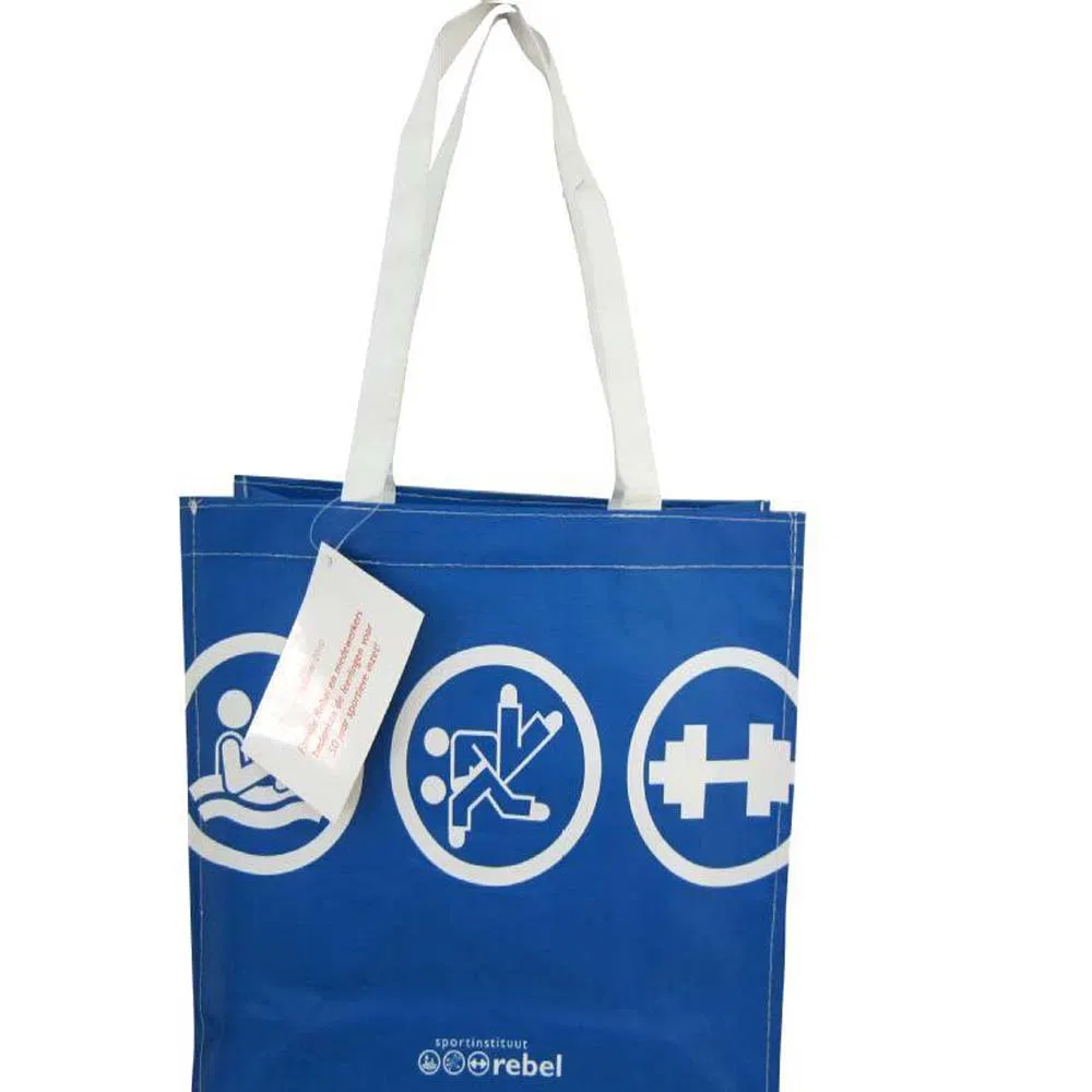 Grs Gots Oekotex 100 Promotional PP Laminated Woven Bag with Lamination and Cmyk Printing