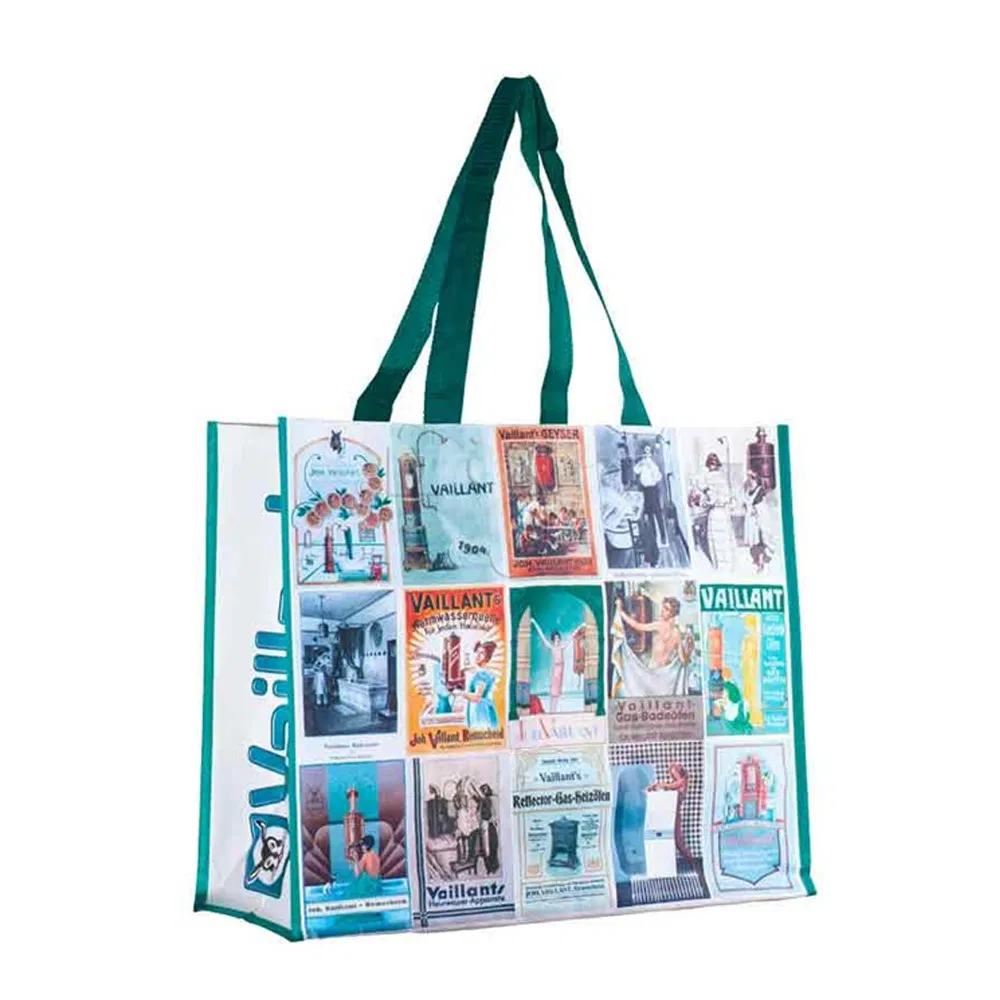 Grs Gots Oekotex 100 Promotional PP Laminated Woven Bag with Lamination and Cmyk Printing