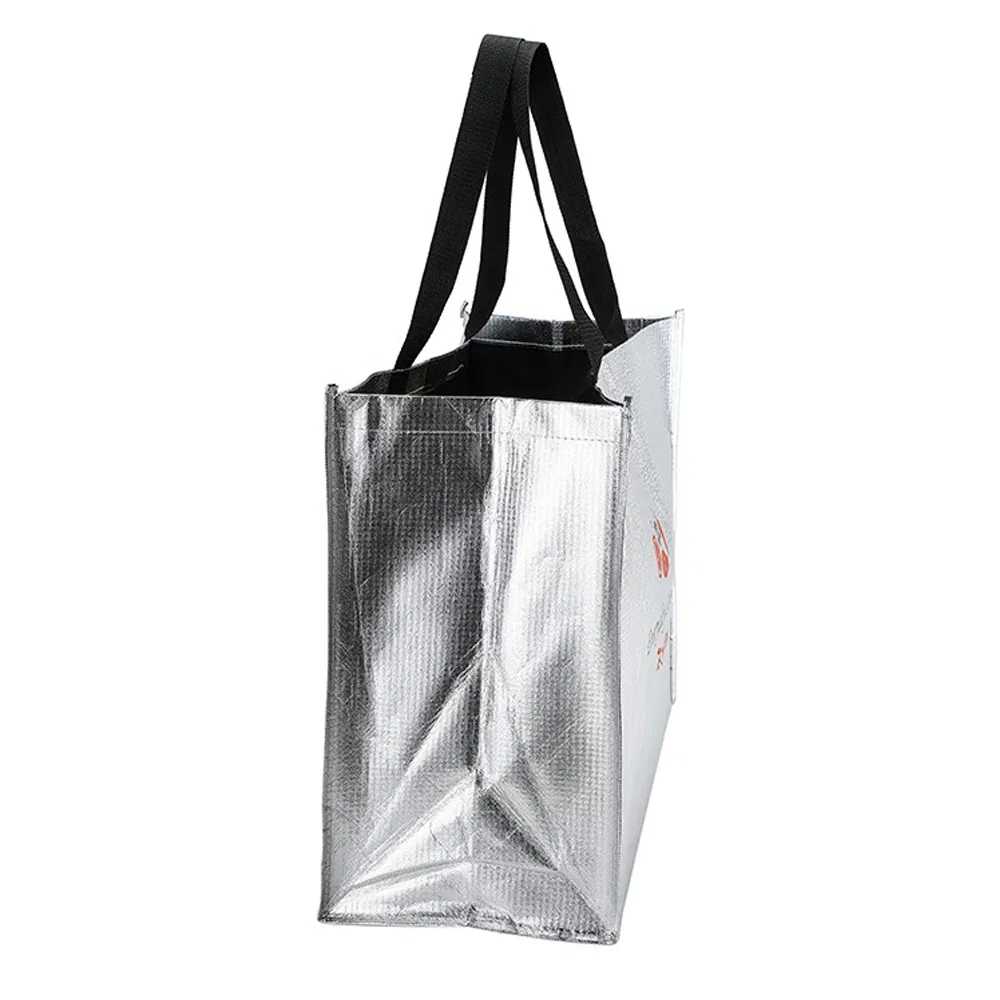 Grs Gots Oekotex 100 Promotional PP Laminated Woven Bag with Lamination and Cmyk Printing