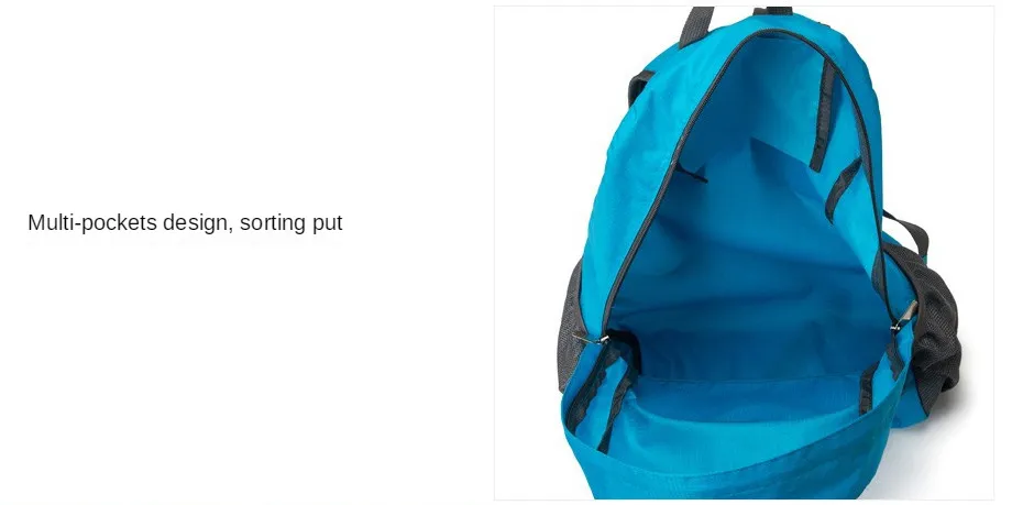 Hottest Fashion Stock Cheap Polyester Foldable Backpack Best Small Travel Backpack