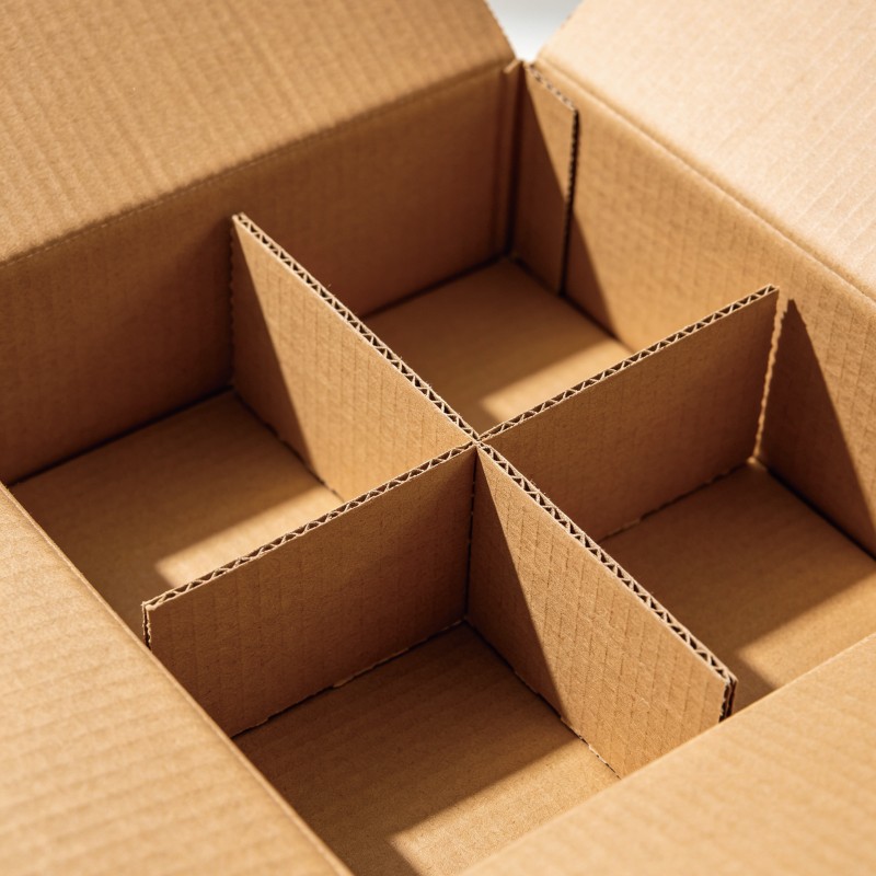 Cross-Slot Cardboard Dividers