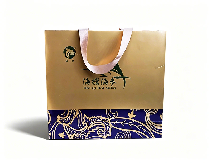Health Supplement White Cardboard Tote Bags
