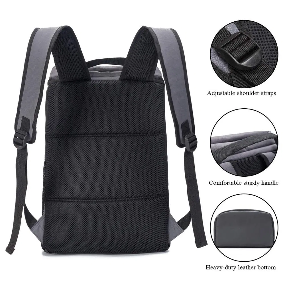 Insulated Backpack Cooler Leakproof Soft Lunch Cooler Bag Lightweight Backpack