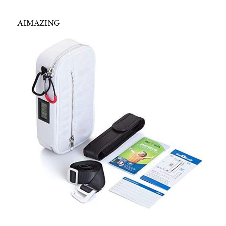Insulin Cooler Bag Diabetes Cool Bag Aluminum Cooler Soft Cooler Wholesale Insulin Bottels Travel Bag